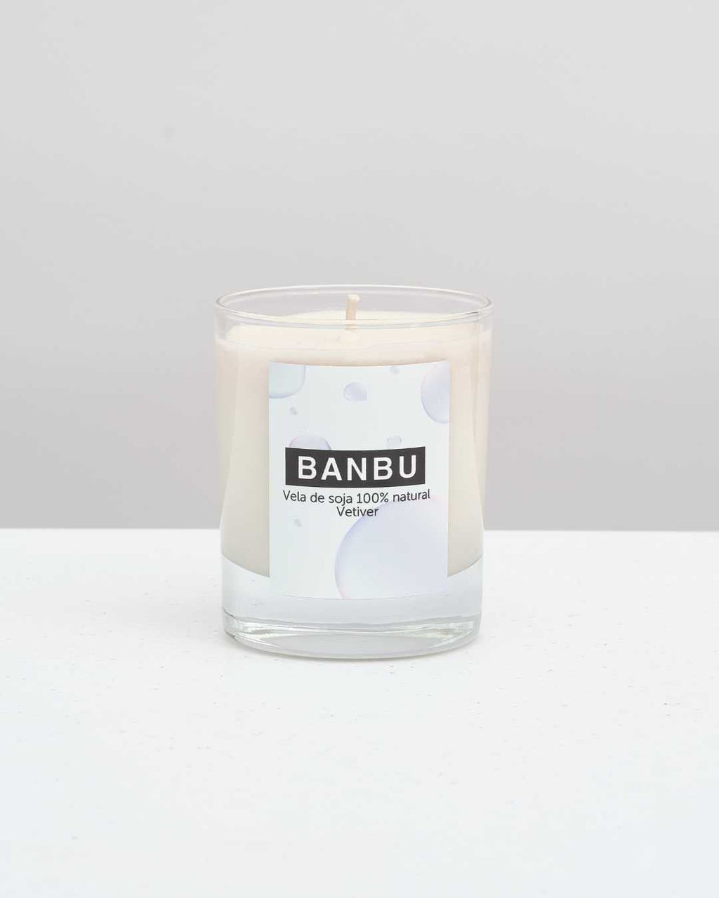 Vela de Soja Natural Aroma Vetiver - Montber Professional Brand