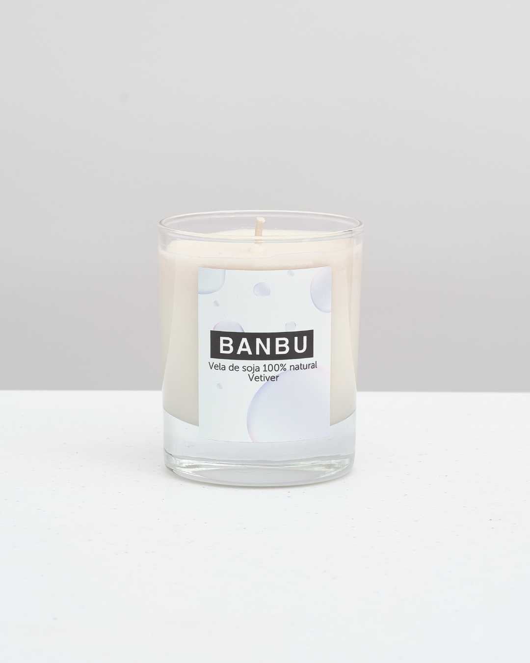 Vela de Soja Natural Aroma Vetiver - Montber Professional Brand