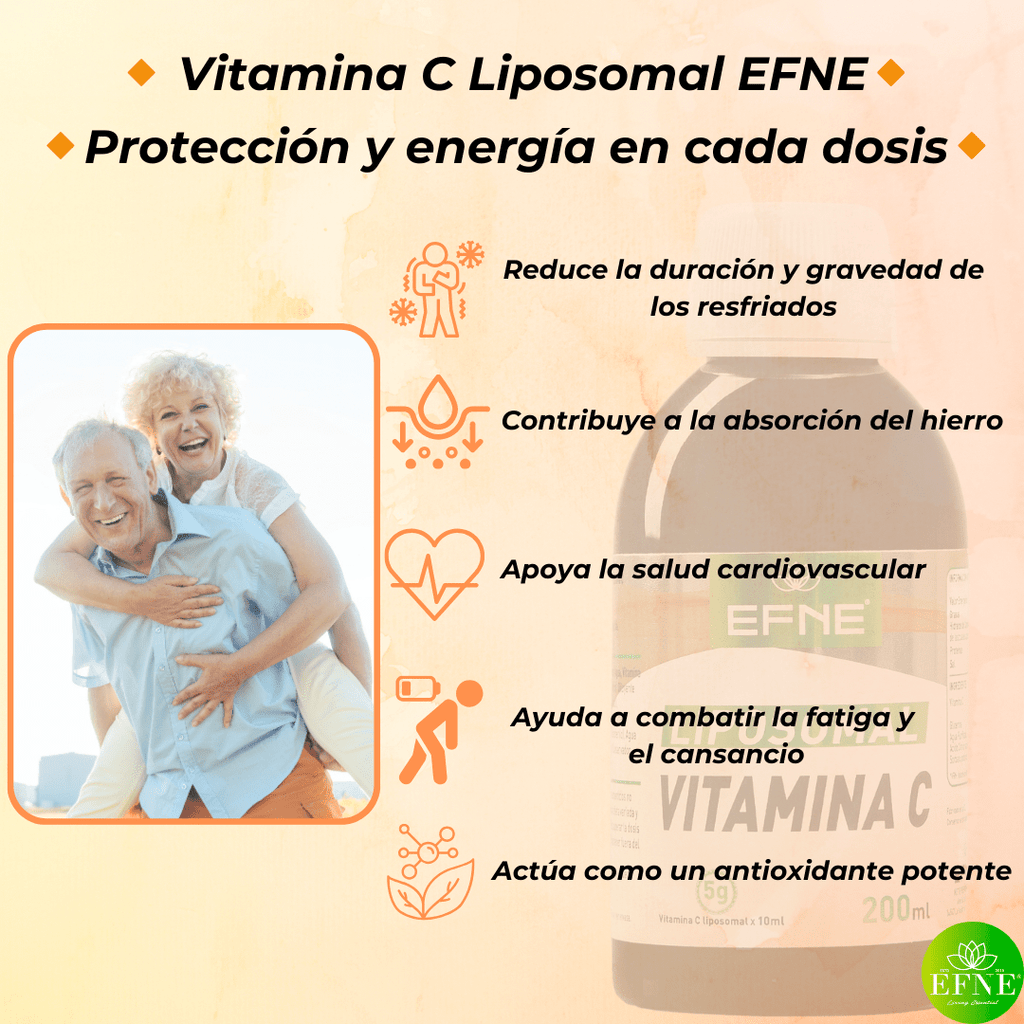 Vitamina C Liposomal EFNE | Fórmula de Oncólogos | 1050mg