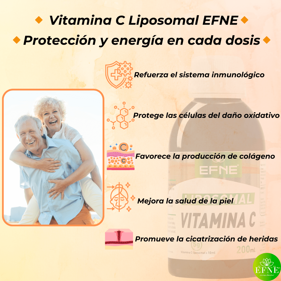 Vitamina C Liposomal EFNE | Fórmula de Oncólogos | 1050mg