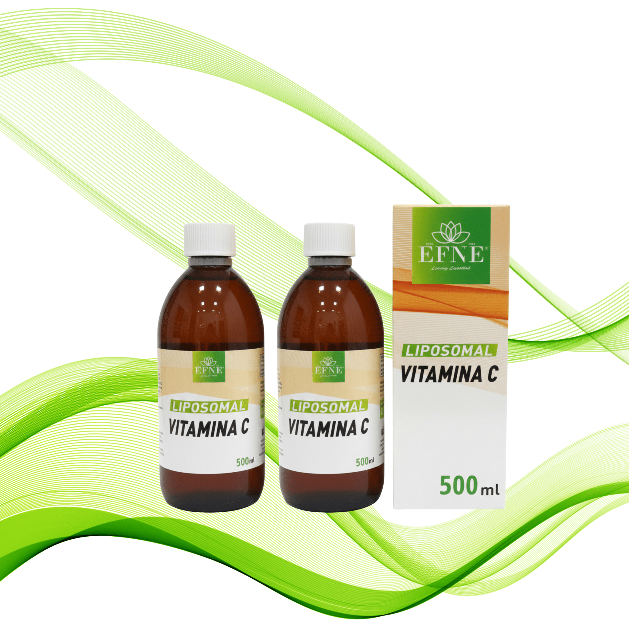 Vitamina C Liposomal EFNE | Fórmula de Oncólogos | 1050mg