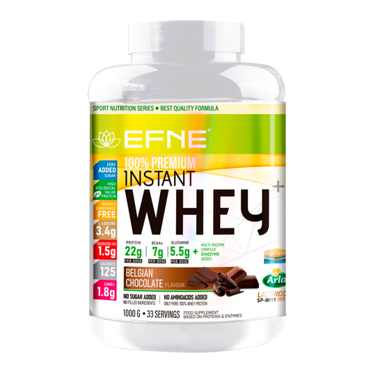 Proteina Whey Chocolate EFNE - Sabor Clasico y Potente para Ganar Musculo